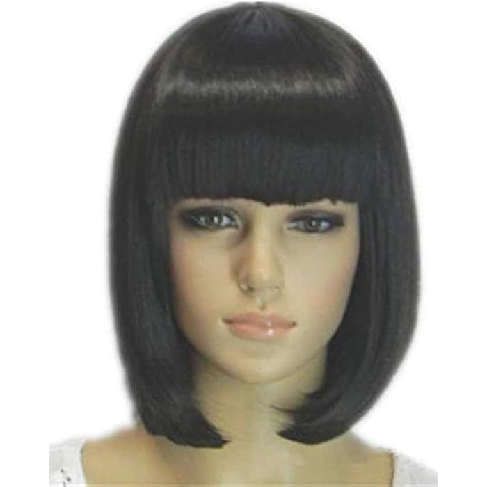 DILLARDS Curly Black Short Wig For Women And Girls - Image 4
